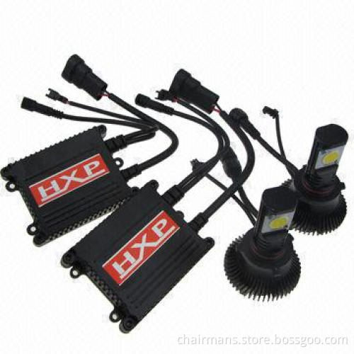 Universal LED Car/Truck Headlight Kit with H4 2200LM 50W 5000K, 12-30V Working Voltages